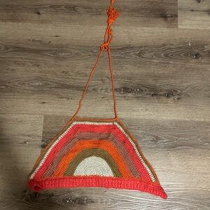 Colorful Crochet Women's top